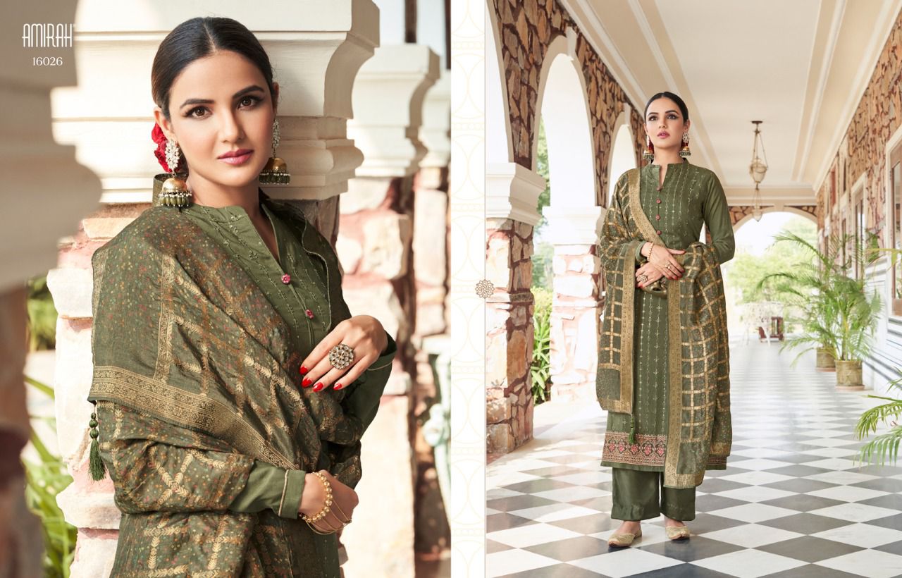 Amirah Jasmeen Heavy Festival Wear Wholesale Printed Designer Suits
